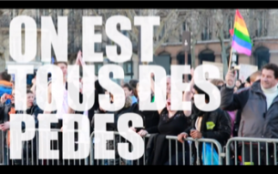 Oui Le Type avait un peu laissé cette rubrique à l'abandon. Mais il reprend du service aujourd'hui avec Tous des pédés titre de Patrick Poivre D'Hardcore...